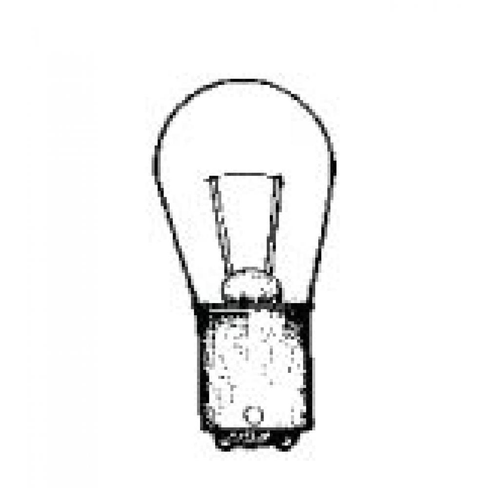 MINIATURE LAMP ANSI:EMS-0518 S-8 6V 3A 18W BA15d CLEAR STD