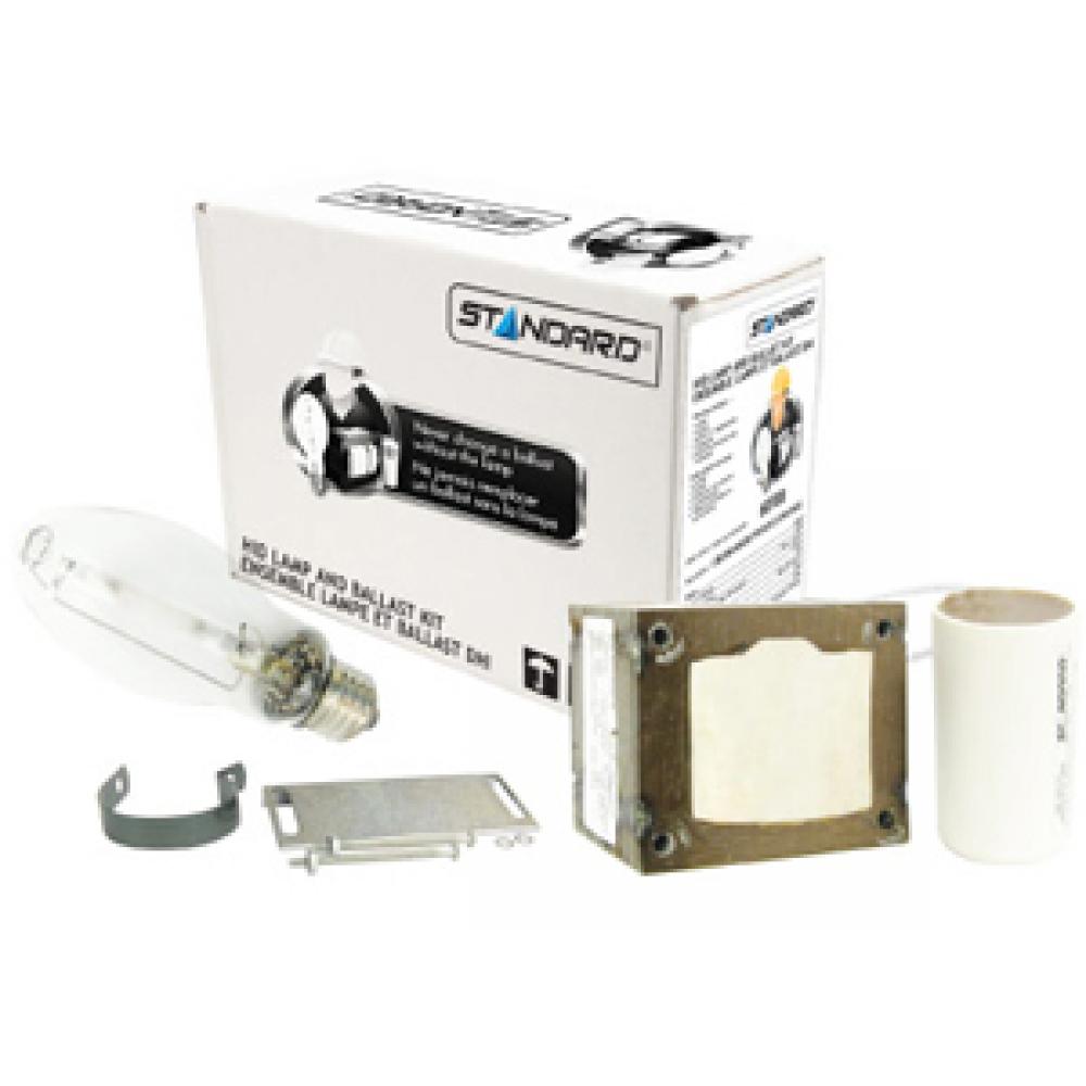 HID LAMP AND BALLAST KIT HIGH PRESSURE SODIUM 150W S55 - LAMP:ED17 E26 C LEAR OPEN