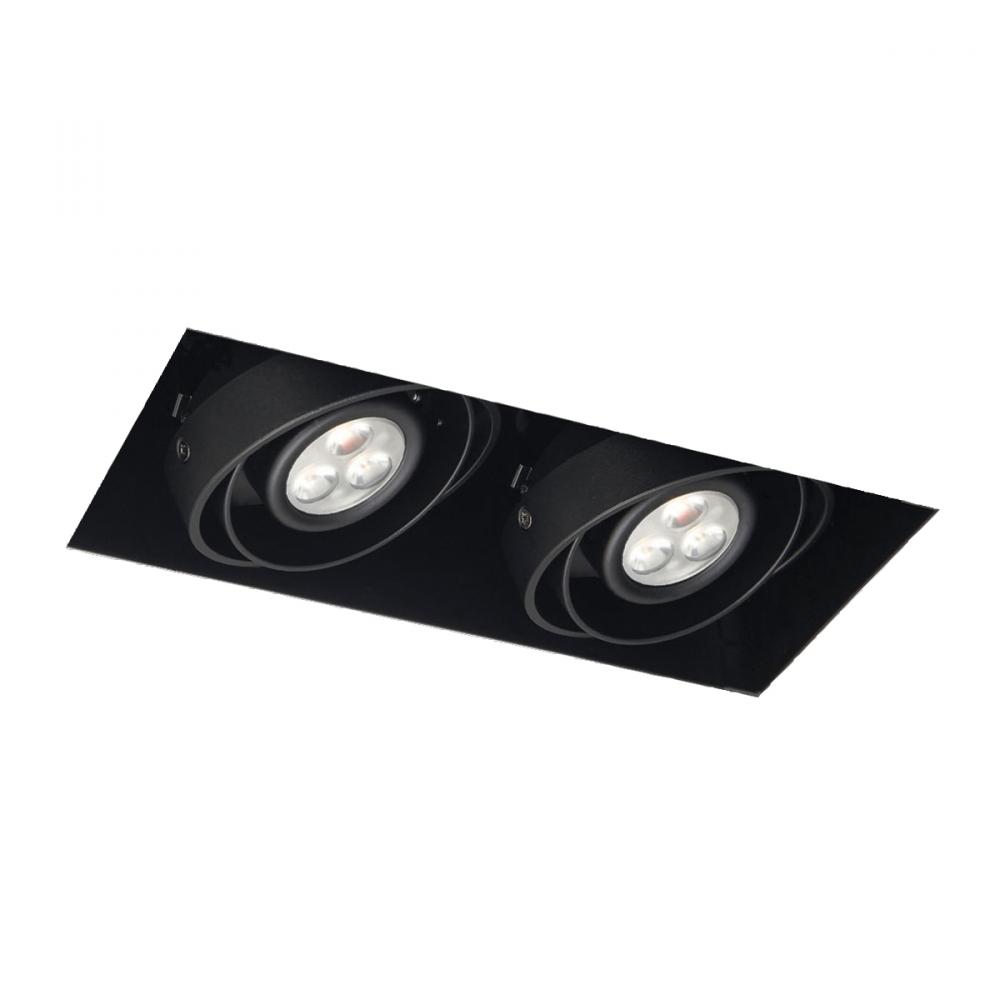 2LT TRIMLESS MULTI,LED,BLACK