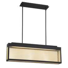 Eurofase Blue US 35929-017 - COOP,LED CHAND,RECT,SML,M BLK