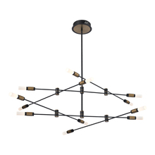 Eurofase Blue US 37051-013 - Albany, Chandelier, 12LT , LED, Blk