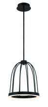 Eurofase Blue US 37870-012 - 12IN BIRD CAGE,LED PENDANT,BLK