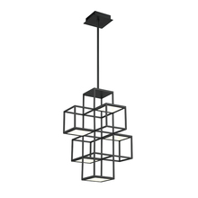 Eurofase Blue US 38260-029 - Ferro, 5LT LED Pendant, Blk