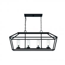 Eurofase Blue US 42740-018 - 4LT 34" Outdoor Rectangular Chandelier