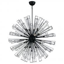 Eurofase Blue US 43865-017 - Dendelio 35 Light Chandelier in Black