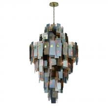 Eurofase Blue US 43873-012 - Cocolina 39 Light Chandelier in Bronze