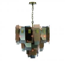 Eurofase Blue US 43875-016 - Cocolina 10LT Light Chandelier in Bronze