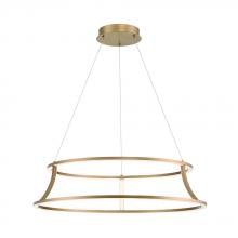 Eurofase Blue US 43886-029 - Cadoux 1 Light Chandelier in Gold