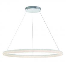 Eurofase Blue US 43925-018 - Sassi 1 Light Chandelier in Chrome