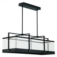 Eurofase Blue US 44255-015 - Tye 1 Light Chandelier in Black