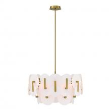 Eurofase Blue US 47209-015 - Nuvola 24" LED Chandelier In Gold