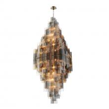 Eurofase Blue US 47914-018 - Altesa 96" Chandelier In Chrome