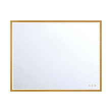 Eurofase Blue US 48096-027 - Cerissa 36" Rectangular Mirror in Gold