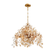 Eurofase Blue CA 29059-010 - Campobasso, 8LT Chandelier, Gold