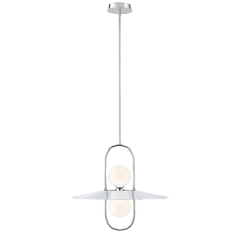 Eurofase Blue CA 35898-023 - Millbrook, 2LT LED Chand, Chr