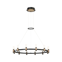 Eurofase Blue CA 37043-018 - Albany, Chandelier, 12LT , LED, Blk