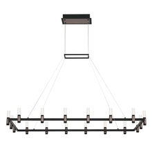 Eurofase Blue CA 37048-013 - Altamont, Cha, 18LT , LED, Rect, Blk