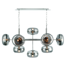 Eurofase Blue CA 37089-029 - Nottingham54" Chandelier In Nickel