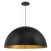 Eurofase Blue CA 37230-022 - Laverton, Pendant, 5LT , L, Blk/gol