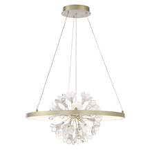 Eurofase Blue CA 37342-012 - Clayton, Chandelier, LED, Slv/gol