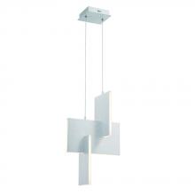 Eurofase Blue CA 37347-035 - Coburg 1 Light Pendant in Aluminium