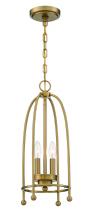 Eurofase Blue CA 37989-017 - 2 LT PENDANT, BRASS