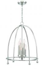 Eurofase Blue CA 37991-012 - 6LT PENDANT, NICKEL