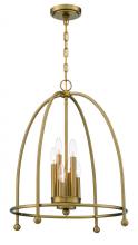 Eurofase Blue CA 37991-017 - 6LT PENDANT, BRASS