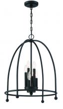 Eurofase Blue CA 37991-024 - 6LT PENDANT, BLACK