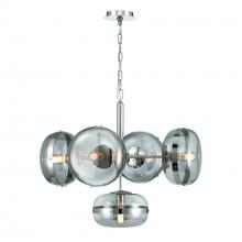 Eurofase Blue CA 38129-025 - Nottingham 28" Chandelier In Nickel