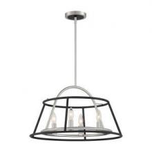 Eurofase Blue CA 39422-019 - Campana, 4LT Chandelier, Nic