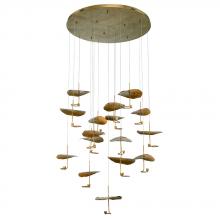 Eurofase Blue CA 41907-016 - Lagatto 16 Light Chandelier in Bronze