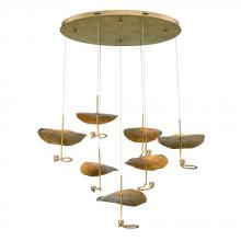 Eurofase Blue CA 41909-010 - Lagatto 7 Light Chandelier in Bronze