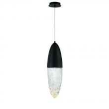 Eurofase Blue CA 43857-025 - Ecrou 1 Light Pendant in Black