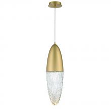 Eurofase Blue CA 43857-037 - Ecrou 1 Light Pendant in Gold