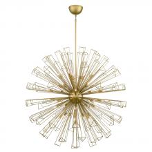 Eurofase Blue CA 43865-025 - Dendelio 35 Light Chandelier in Gold