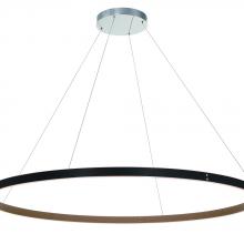 Eurofase Blue CA 43899-012 - Verdura 1 Light Chandelier in Black + Brown