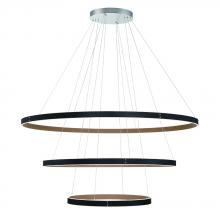 Eurofase Blue CA 43900-015 - Verdura 1 Light Chandelier in Black + Brown