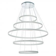 Eurofase Blue CA 43901-036 - Verdura 1 Light Chandelier in Grey + White