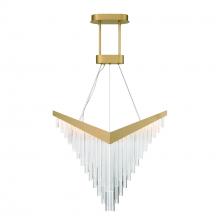 Eurofase Blue CA 47187-016 - Vivien 32" LED Chandelier In Gold