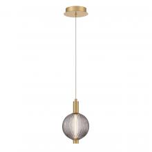 Eurofase Blue CA 47189-010 - Palmas 10" LED Pendant In Gold