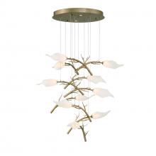 Eurofase Blue CA 47229-013 - Matera 22" LED Chandelier In Gold