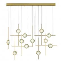 Eurofase Blue CA 47256-019 - Barletta 53" LED Chandelier In Gold