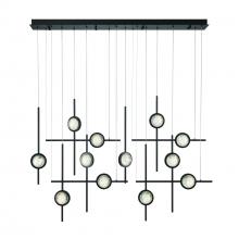 Eurofase Blue CA 47256-026 - Barletta 53" LED Chandelier In Black