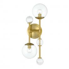 Eurofase Blue CA 47359-017 - Traiton 20" Sconce In Gold