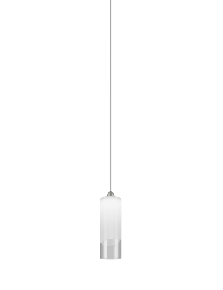 Lio Suspension 1p Crystal White Satin Nickel G9 UL