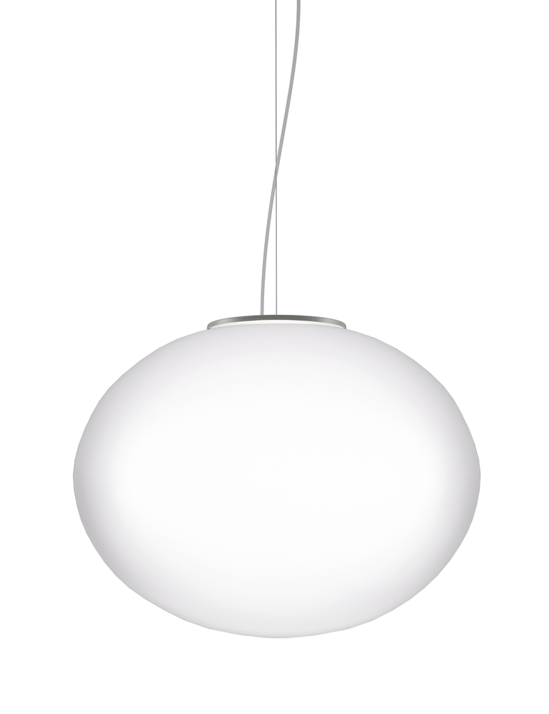 LuCCiola Suspension G White Matt Satin Nickel 3eu UL