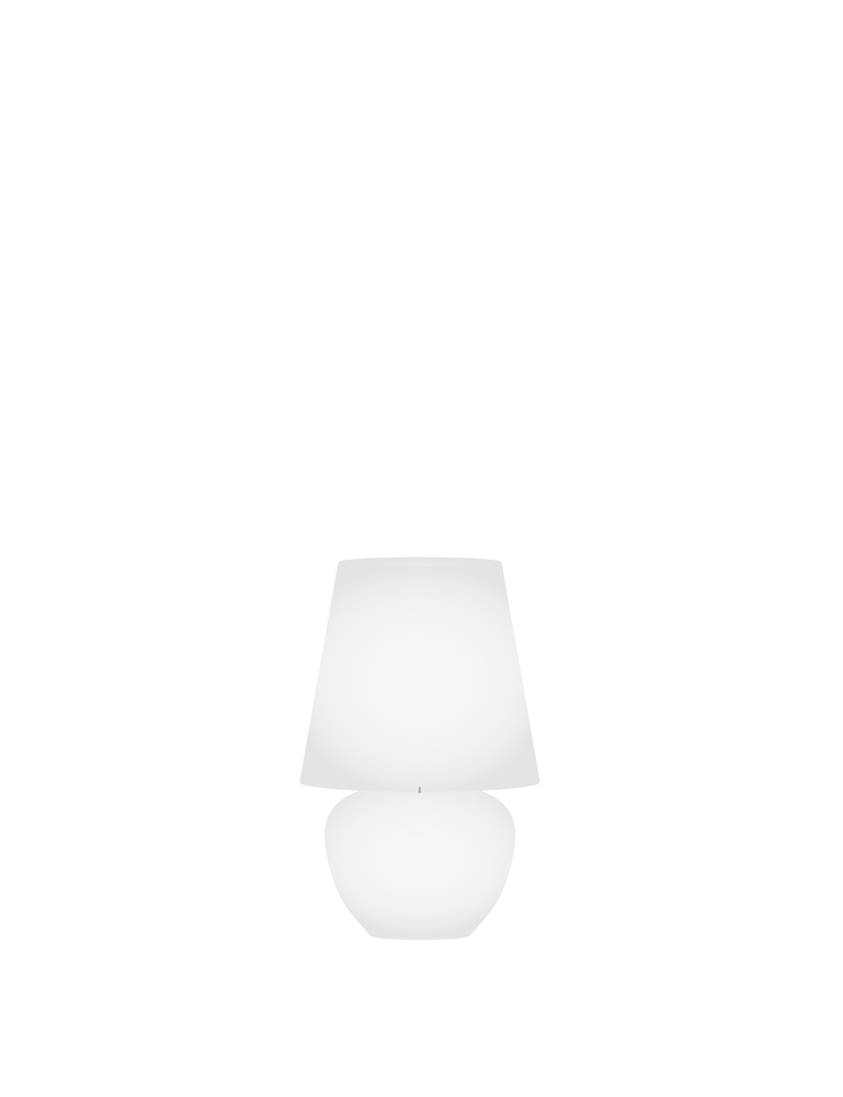 Naxos Table Lamp 33 White Matt Glossy White E12 UL