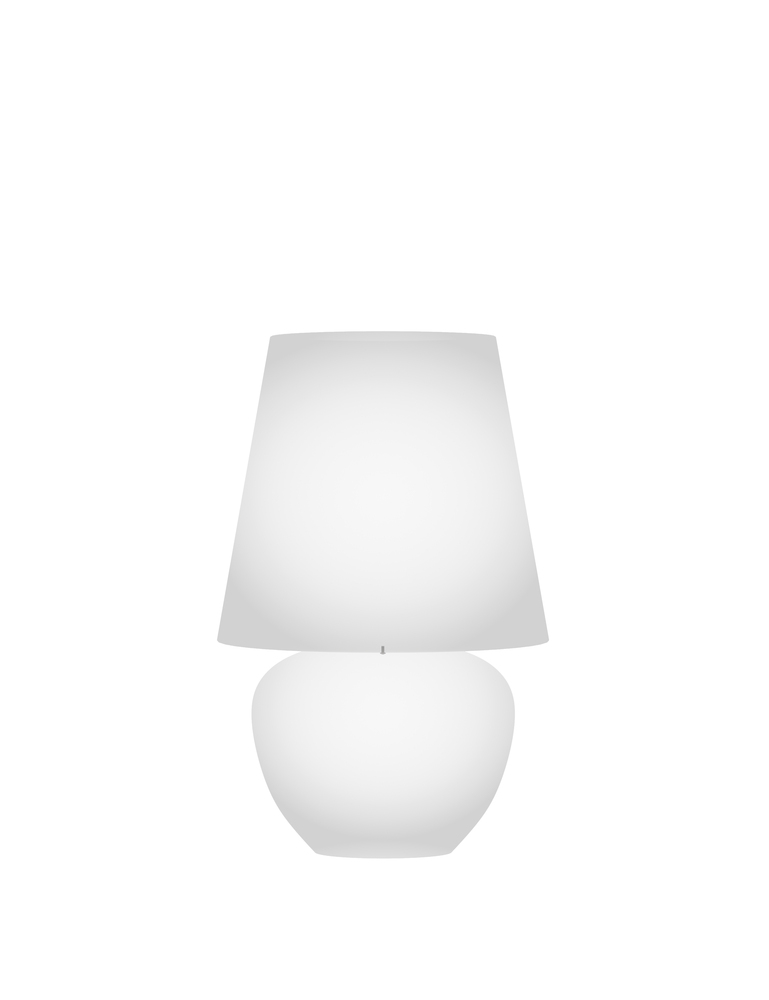 Naxos Table Lamp 50 White Matt Glossy White Inc UL