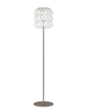 Vistosi ECOS PT 35 BCRI BS E26 UL - Ecos Floor Lamp 35 White Striped Matt Bronze 2 E26 UL